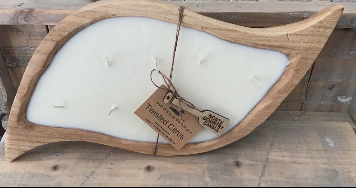 Twisted Dough Bowl Soy Wax Candle