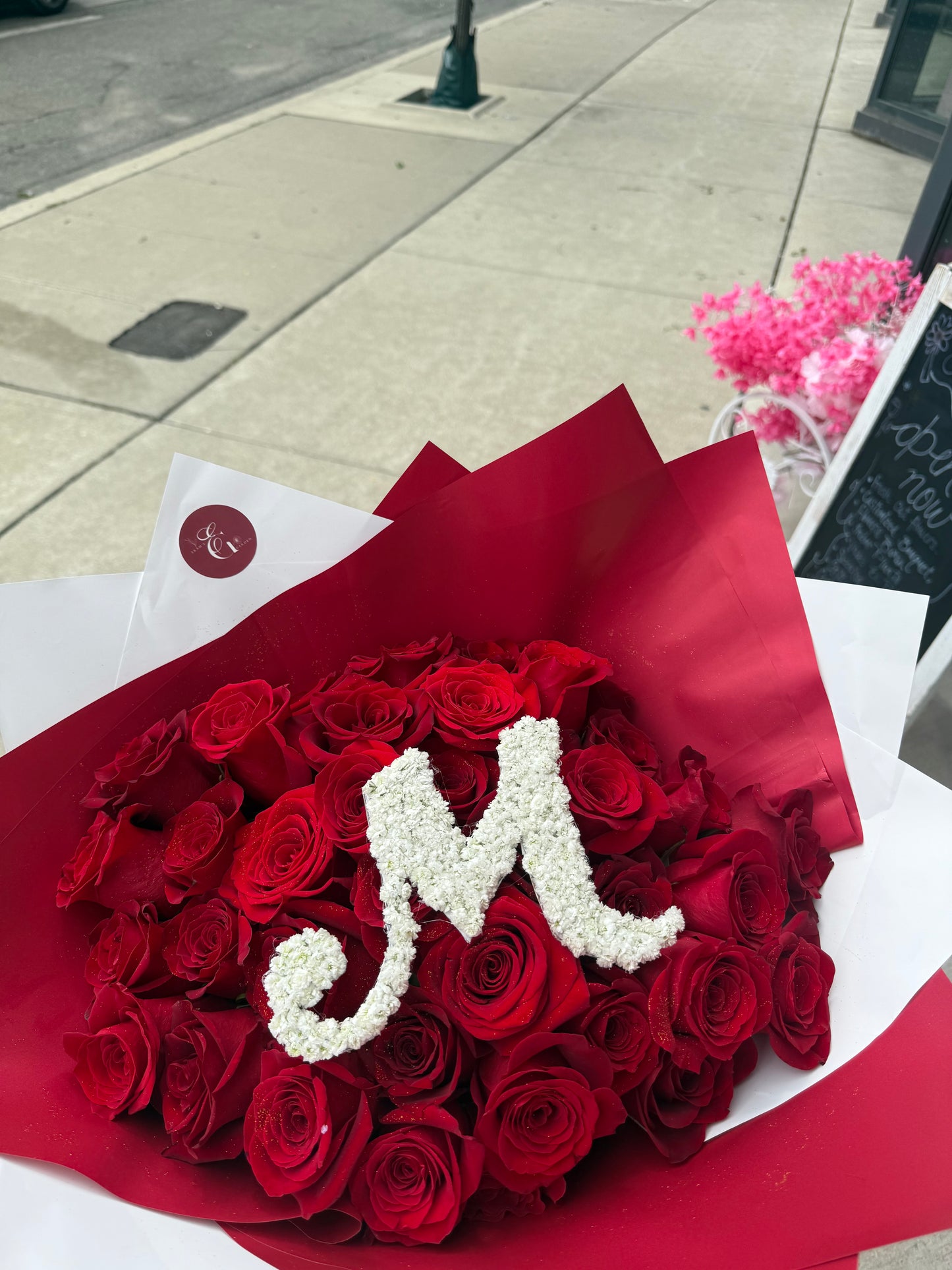 Rose Initial Love