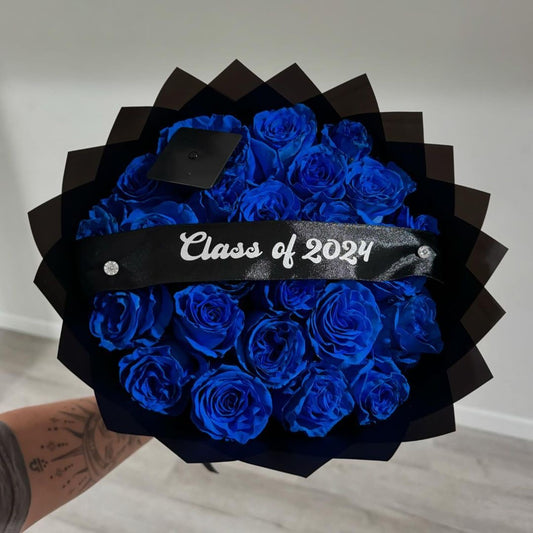 Graduate in Blue