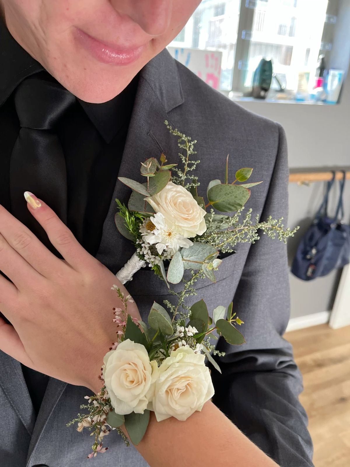 Corsage and Boutonniere Combo