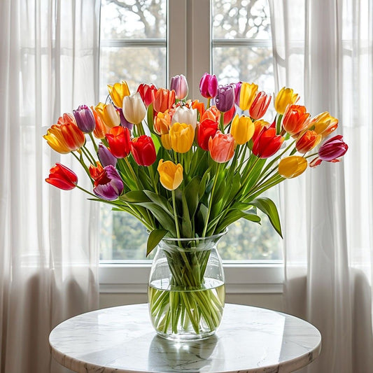 Tulips in Vase
