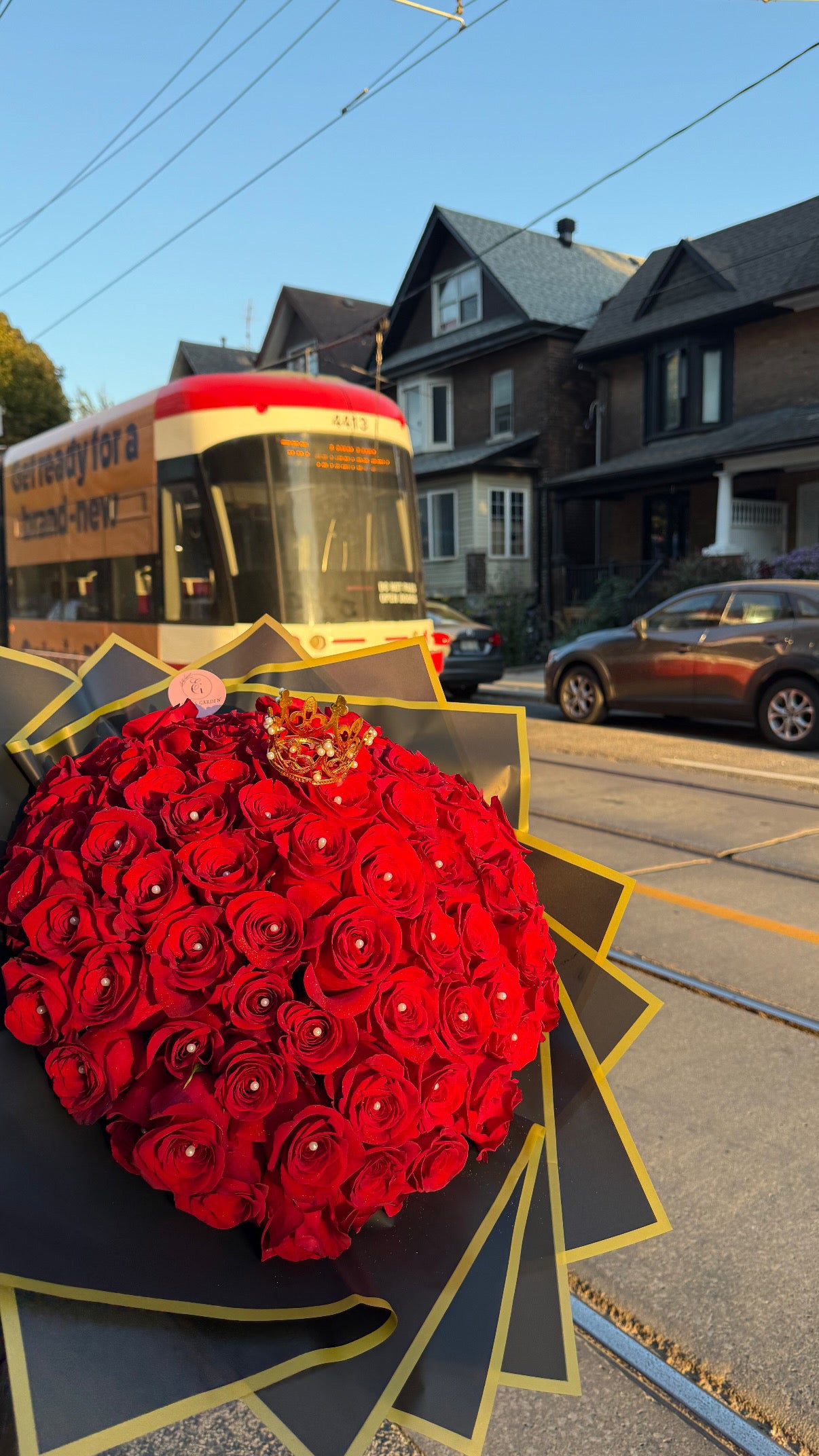 Basic Red Rose bouquet
