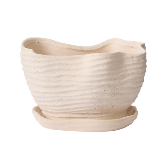 Highland pot with saucer