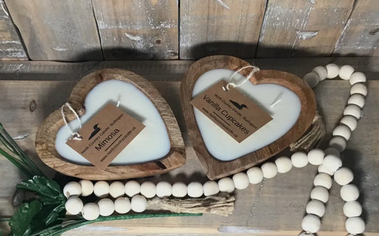 Sweetheart Dough bowl Candles