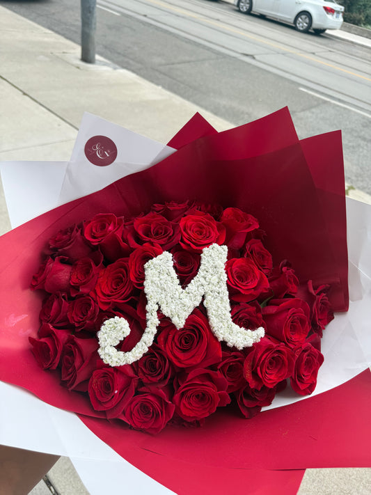 Rose Initial Love